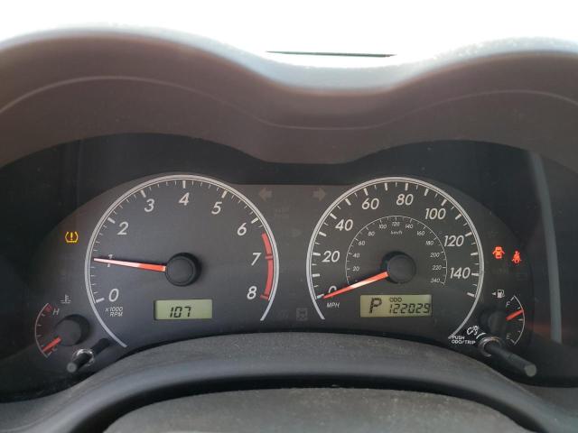 Photo 9 from auction – 2009 TOYOTA COROLLA BA with VIN JTDBL40E89J037291