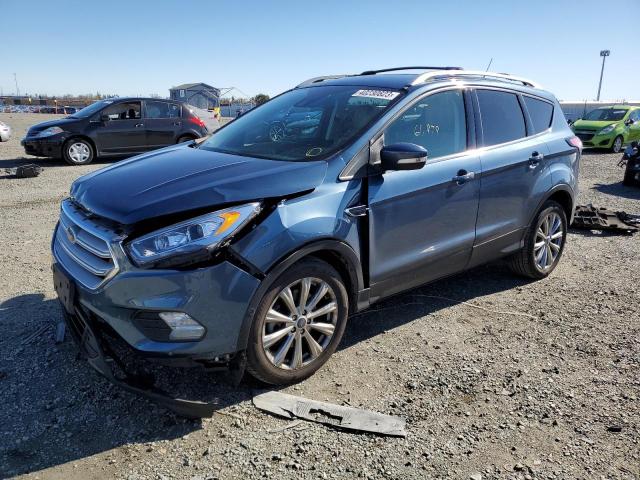 صورة رقم 1 من المزاد - 2018 FORD ESCAPE TIT مع VIN 1FMCU9J91JUC84232