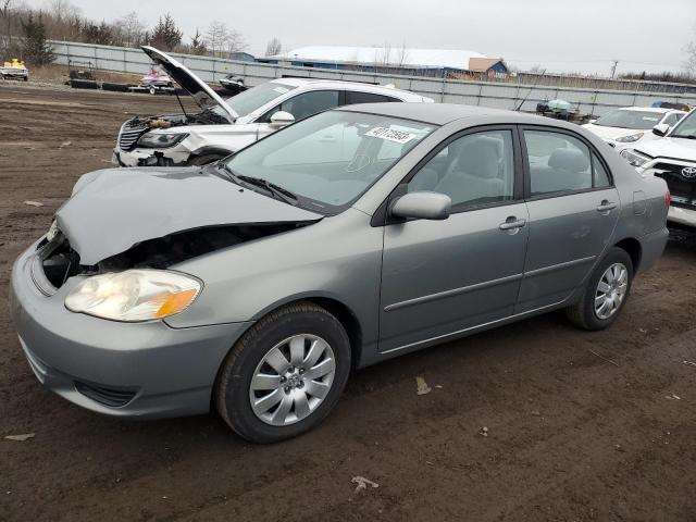 TOYOTA COROLLA CE 2003 with VIN 1NXBR38E13Z074360 - Photo from auction