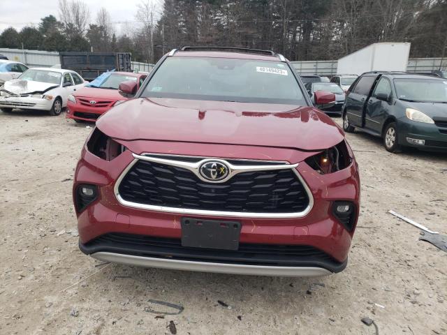 Photo 5 from auction – 2021 TOYOTA HIGHLANDER with VIN 5TDFZRBH7MS156675