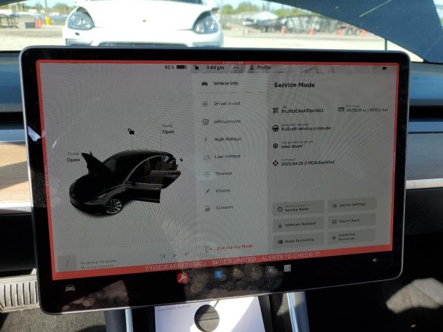 Photo 9 from auction – 2019 TESLA MODEL 3 with VIN 5YJ3E1EA6KF397403