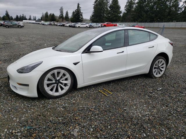 TESLA MODEL 3 2022 with VIN 5YJ3E1EB8NF191691 - Photo from auction