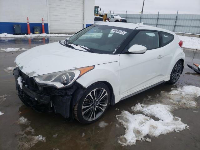 HYUNDAI VELOSTER T 2016 with VIN KMHTC6AE2GU292024 - Photo from auction