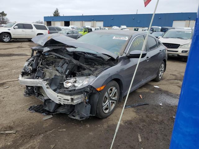 HONDA CIVIC LX 2017 with VIN 19XFC2F57HE009698 - Photo from auction