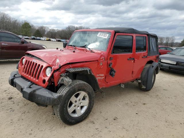 JEEP WRANGLER U 2012 with VIN 1C4BJWDG4CL194261 - Photo from auction