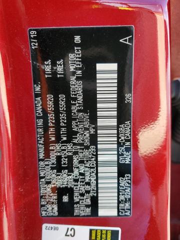 Photo 14 from auction – 2020 LEXUS RX 450H with VIN 2T2HGMDA2LC047299