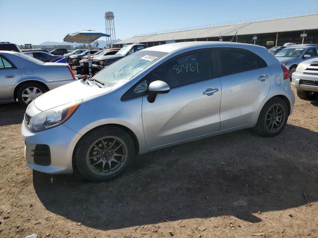 KIA RIO LX 2016 with VIN KNADM5A30G6676593 - Photo from auction