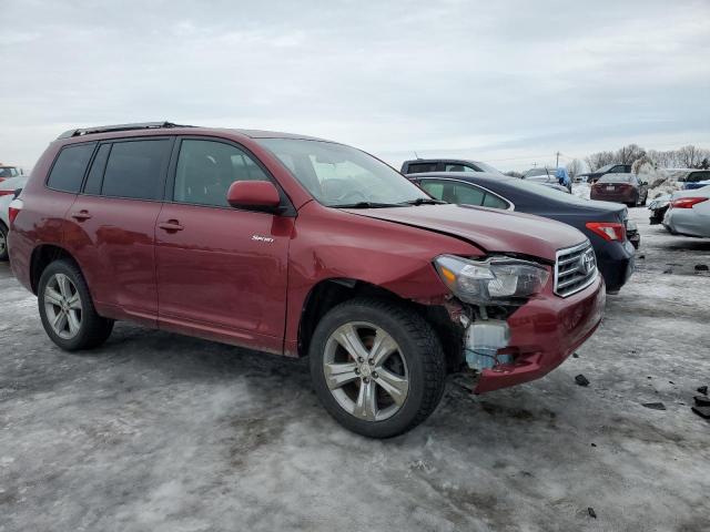 TOYOTA HIGHLANDER 2008 with VIN JTEES43A282079789 - Photo from auction
