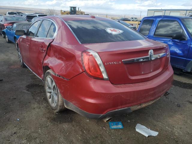Photo 2 from auction – 2009 LINCOLN MKS with VIN 1LNHM94R69G622686