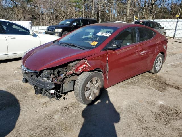 Photo 1 from auction – 2016 HYUNDAI ELANTRA SE with VIN 5NPDH4AEXGH756413