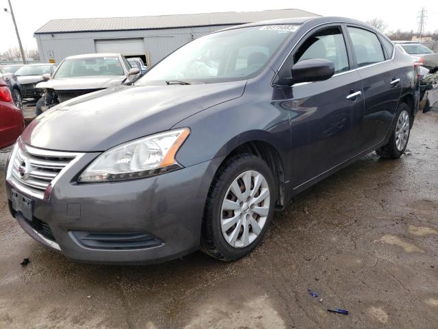 NISSAN SENTRA S 2013 with VIN 3N1AB7AP1DL691957 - Photo from auction