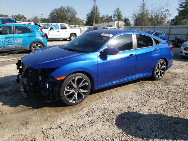 HONDA CIVIC SI 2017 with VIN 2HGFC1E54HH703802 - Photo from auction