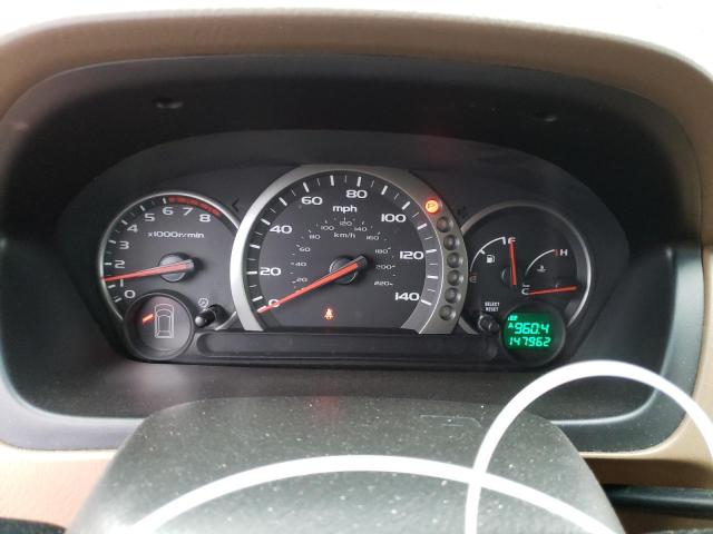 Photo 9 from auction – 2004 HONDA PILOT EXL with VIN 2HKYF18544H556084
