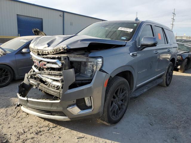 GMC YUKON SLT 2021 with VIN 1GKS2BKDXMR411183 - Photo from auction