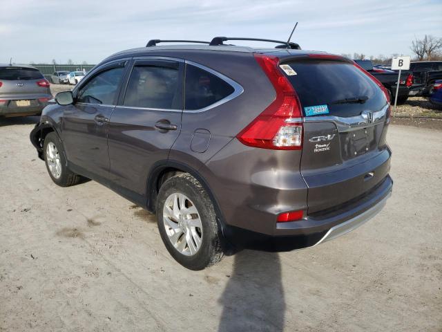 Photo 2 from auction – 2015 HONDA CR-V EXL with VIN 5J6RM4H73FL020569