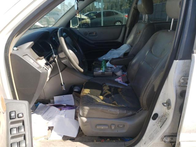 Photo 7 from auction – 2002 TOYOTA HIGHLANDER with VIN JTEGF21A620033793