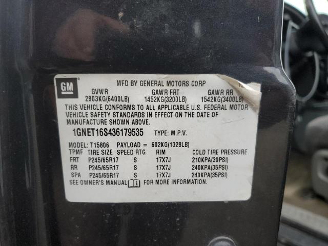 Zdjęcie 14 z aukcji – 2003 CHEVROLET TRAILBLAZE z VIN 1GNET16S436179535