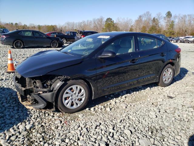 HYUNDAI ELANTRA SE 2017 with VIN 5NPD74LF9HH072379 - Photo from auction