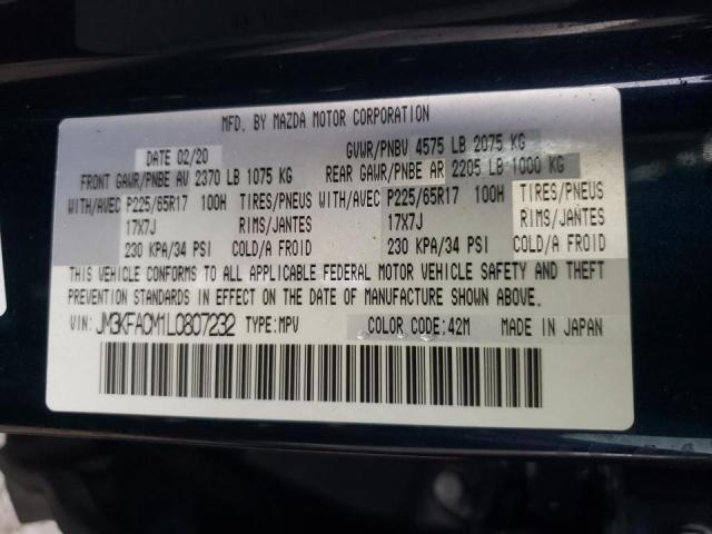 Photo 14 from auction – 2020 MAZDA CX-5 TOURI with VIN JM3KFACM1L0807232