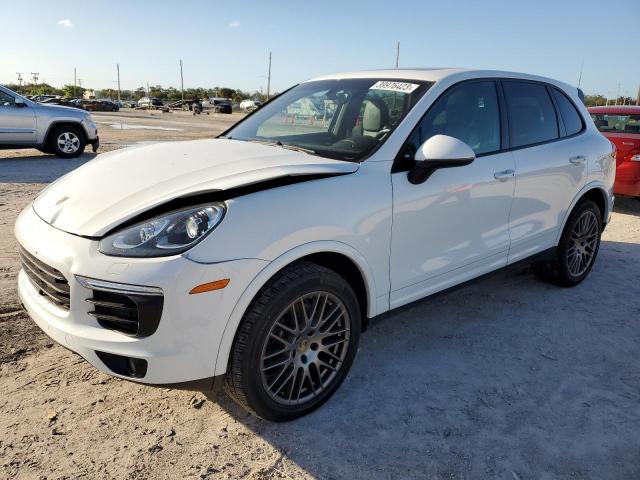 PORSCHE CAYENNE 2017 with VIN WP1AA2A20HKA83649 - Photo from auction