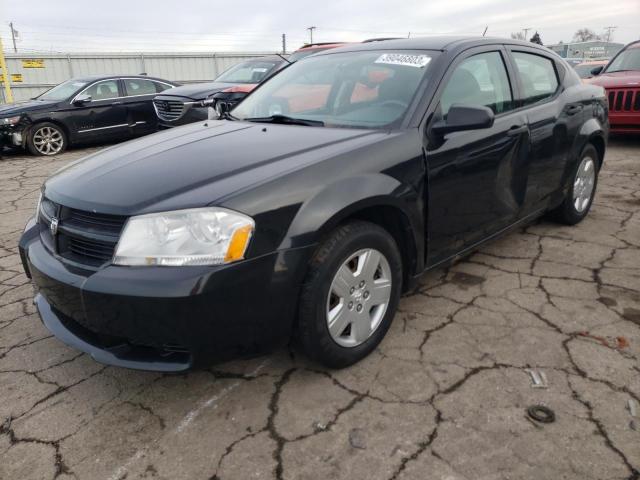 DODGE AVENGER SE 2008 with VIN 1B3LC46K28N296479 - Photo from auction