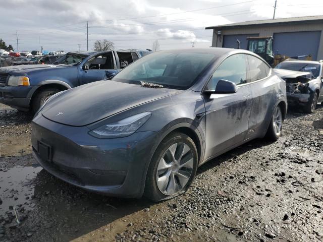 TESLA MODEL Y 2020 with VIN 5YJYGDEE1LF055010 - Photo from auction