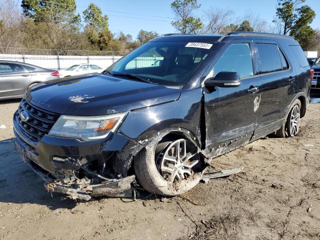 Photo 1 from auction – 2017 FORD EXPLORER S with VIN 1FM5K8GT7HGA02079