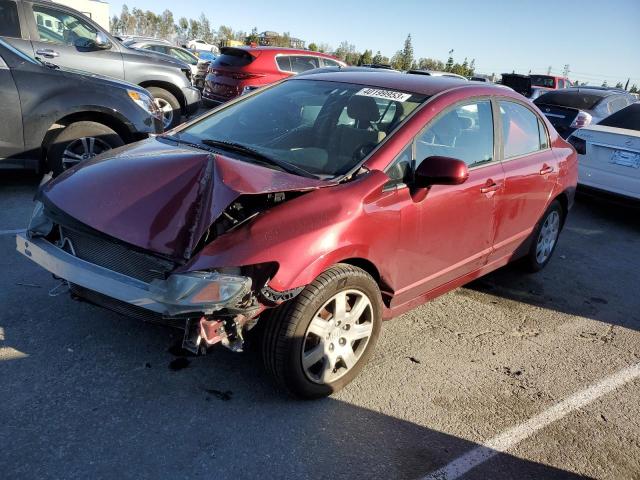 HONDA CIVIC LX 2010 with VIN 19XFA1F5XAE036805 - Photo from auction