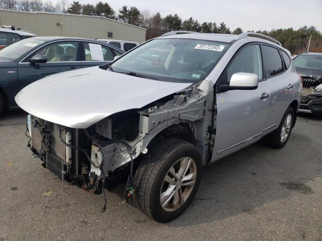 NISSAN ROGUE S 2013 with VIN JN8AS5MT5DW517897 - Photo from auction
