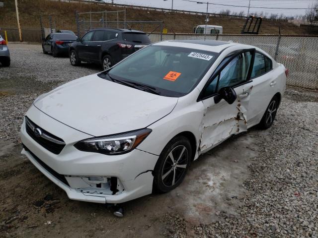 SUBARU IMPREZA PR 2022 with VIN 4S3GKAD61N3606345 - Photo from auction