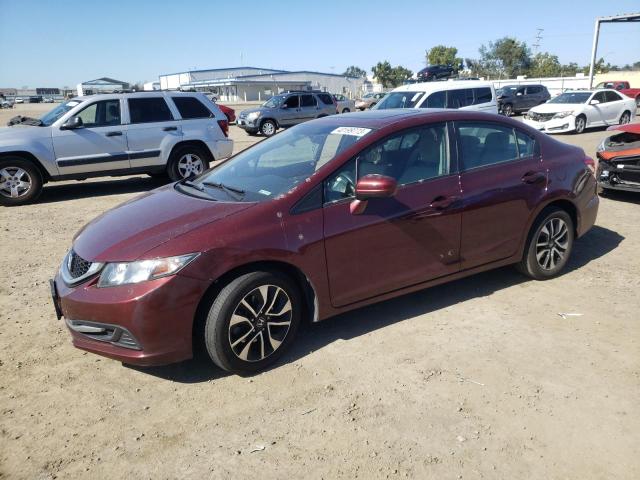 Photo 1 from auction – 2015 HONDA CIVIC EX with VIN 2HGFB2F83FH555303