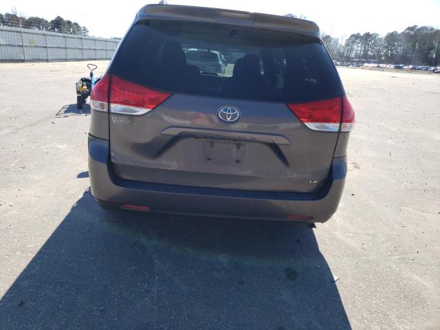 Photo 6 from auction – 2012 TOYOTA SIENNA LE with VIN 5TDKK3DC8CS182024