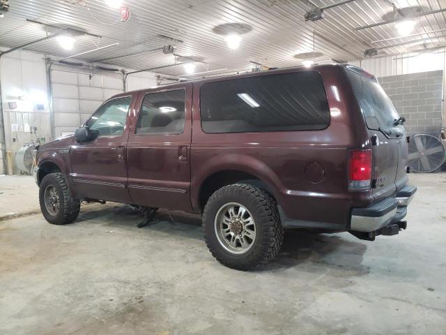 Photo 2 from auction – 2000 FORD EXCURSION with VIN 1FMNU41S2YEA00383