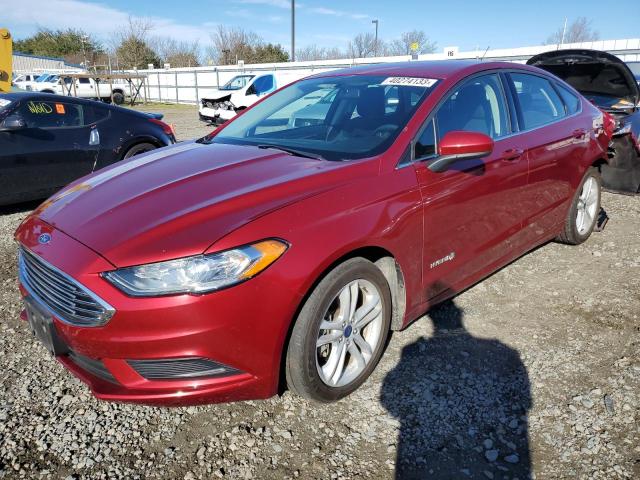 Photo 1 from auction – 2018 FORD FUSION SE with VIN 3FA6P0LU1JR154633