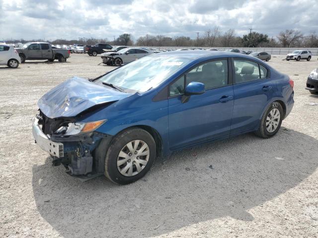 HONDA CIVIC LX 2012 with VIN 2HGFB2F50CH571136 - Photo from auction