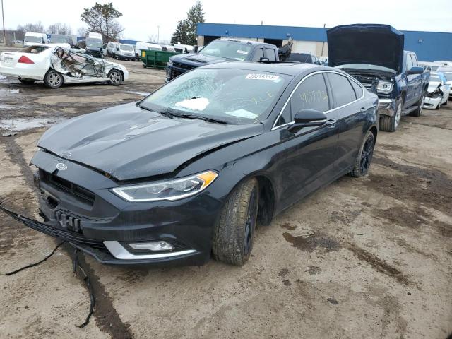 FORD FUSION 2017 with VIN 3FA6P0K93HR156858 - Photo from auction