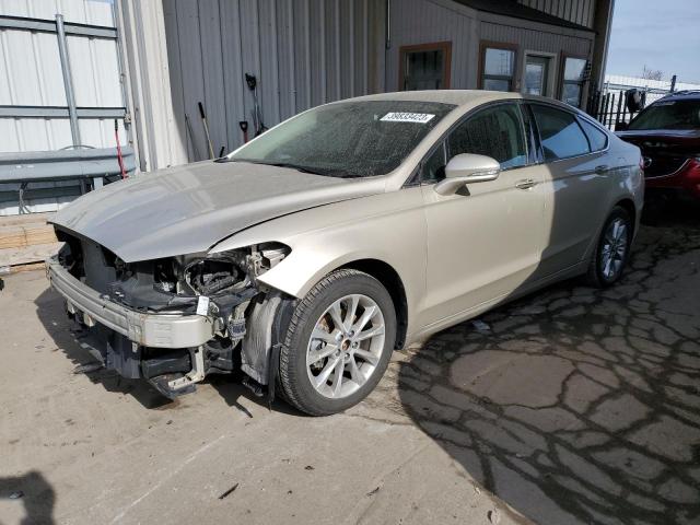 FORD FUSION SE 2017 with VIN 3FA6P0HD2HR257420 - Photo from auction