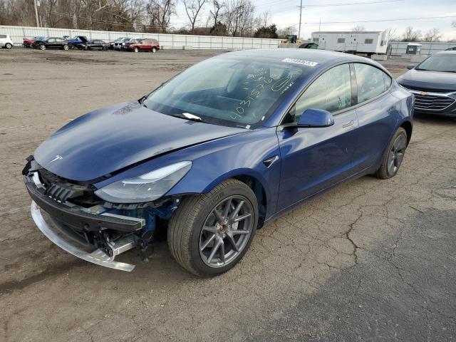 TESLA MODEL 3 2022 with VIN 5YJ3E1EB2NF184994 - Photo from auction