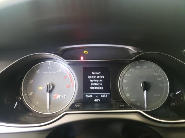 Photo 9 from auction – 2014 AUDI S4 PREMIUM with VIN WAUDGAFL3EA056646
