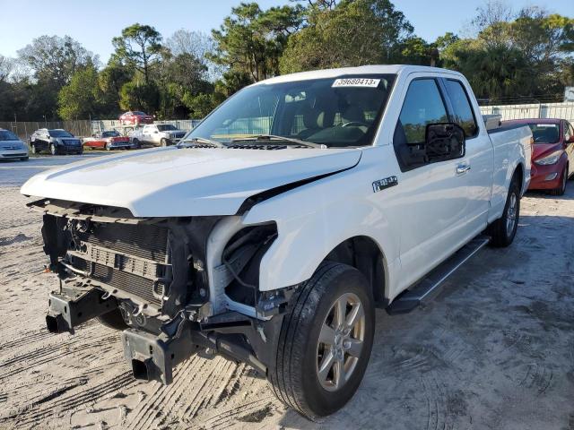 FORD F150 SUPER 2018 with VIN 1FTEX1CBXJFD80127 - Photo from auction