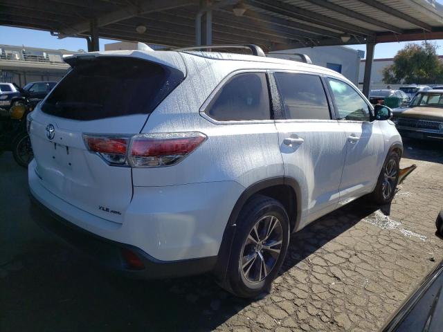 Foto 3 de la subasta – 2016 TOYOTA HIGHLANDER con VIN 5TDJKRFH1GS331645