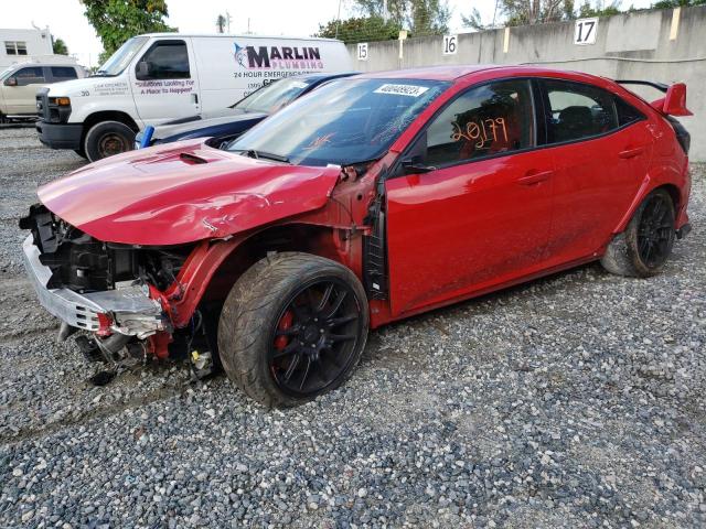 HONDA CIVIC TYPE 2017 with VIN SHHFK8G79HU201235 - Photo from auction