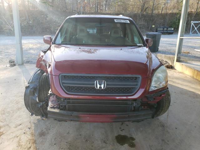 Photo 5 from auction – 2004 HONDA PILOT EXL with VIN 5FNYF185X4B011862
