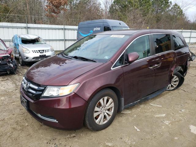 HONDA ODYSSEY EX 2015 with VIN 5FNRL5H40FB111791 - Photo from auction