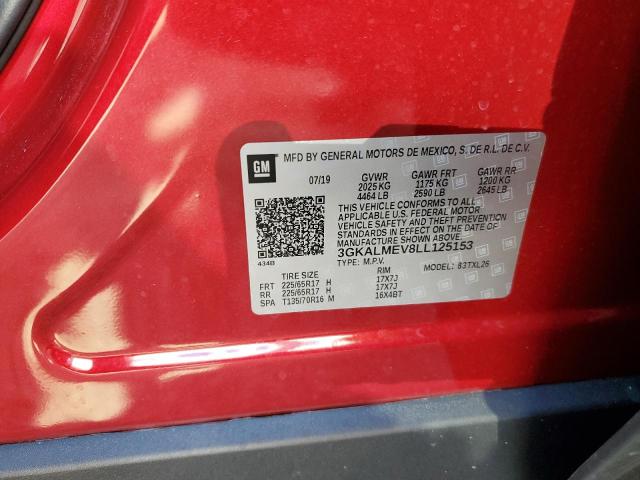 Photo 14 from auction – 2020 GMC TERRAIN SL with VIN 3GKALMEV8LL125153