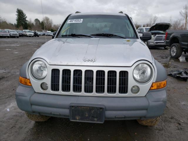 Photo 5 from auction – 2005 JEEP LIBERTY SP with VIN 1J4GL48575W583534