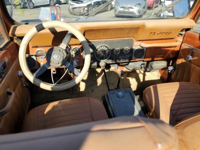 Photo 8 from auction – 1981 JEEP JEEP CJ7 with VIN 1JCBM87E1BT068482