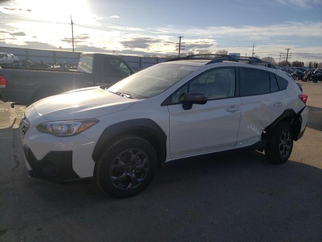 SUBARU CROSSTREK 2022 with VIN JF2GTHSC5NH266121 - Photo from auction