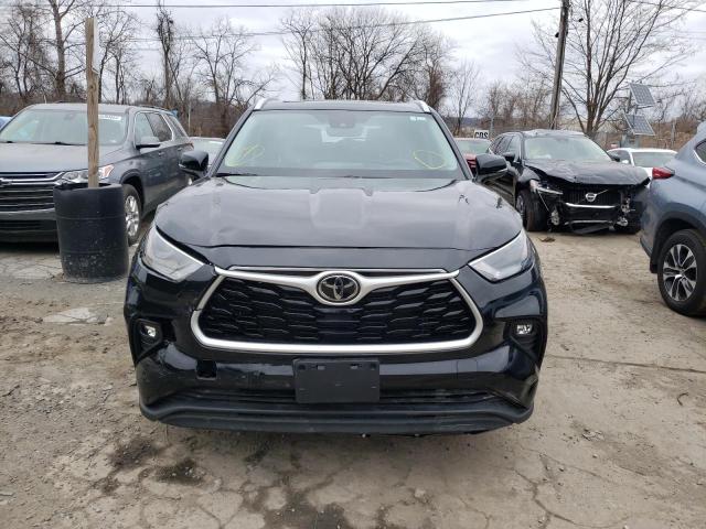 Photo 5 from auction – 2022 TOYOTA HIGHLANDER with VIN 5TDHZRBH7NS577760