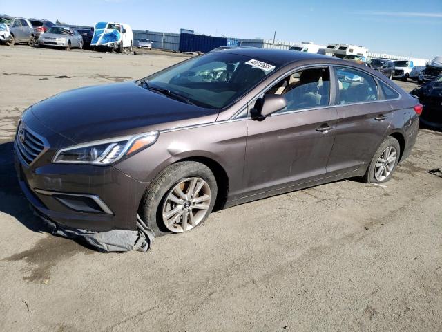 HYUNDAI SONATA SE 2017 with VIN 5NPE24AF0HH439787 - Photo from auction